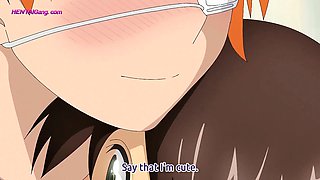Big-titted amazon bounces on small guy until she milks him