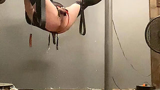 Sissy Handsfree Cums Prematurely in Chastity During Pegging and I Humiliate Him