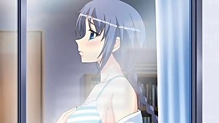 Secret Woman at morning hidden from reality