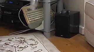 Auntjudys - Watching Your Hot MILF Stepmom Princess Anna Cleaning the House in Pantyhose