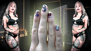 Ahegao Nails Cum Slut Training - JOI, CEI