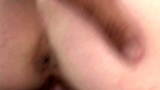 Schoolgirl Renee Rose in braids sucks cock POV and rides