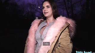 Comely angel at czech public agent trailer