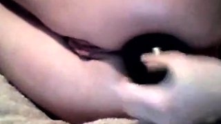 Anal Webcam Fun with a Toy