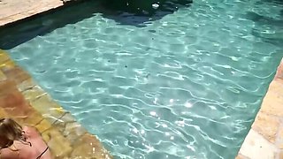 Big-Titted Blonde Moms in Outdoor Interracial Scenes