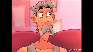 Little Angel Devil Hentai: Naughty Home Anal Sex with Big Tits MILF