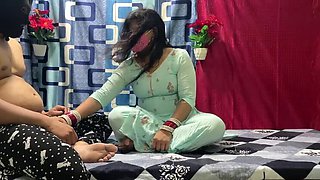 Indian Brother Hard Fucks Step Sister - Desi Village Creampie Gangbang