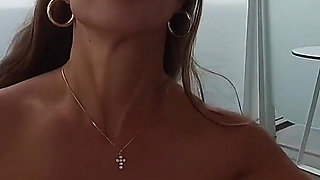 Masked Boat Slut Gets Fucked on the Cruise Balcony