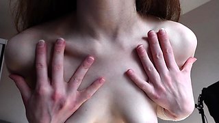 Amateur real small titted party teen slammed in gym class