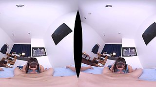 Japanese Students Explore VR POV Small Tits Fantasy