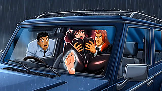 Hentai Pussy Girl Dreams of Love and Dirty Sex. Cartoon Anime Hentai Ai