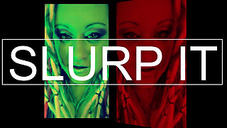 Wank and Slurp with Goddess Lana CEI Looper for Dumb Dumb Heads