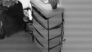 Amazing Nylon Masturbation Together with Her Guy with Amazing Scene!