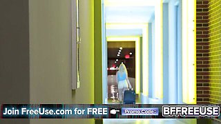 Nicky Rebel and Minxx Marley's hd clip by FreeUse