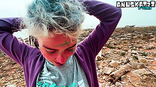 Public BJ  Cumshot to the Face Outdoors