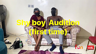 Shy Boy Audition with Skinny Jane (first Time)