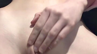Laying on the Bed Finger Fucking Myself B Masturbation