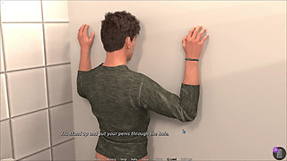 Stranger Girl Sucking Max Huge Cock in Toilet