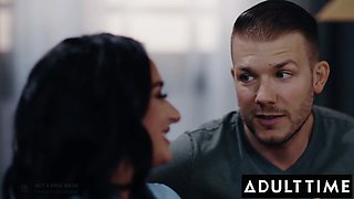 Boastful Stepson Double Penetrates Sexy Stepmom Sheena Ryder with His BFF!