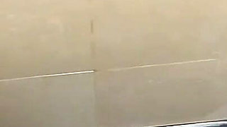 Entering the Bathroom Then I Put My Dick in the Vagina