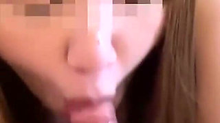 Cafe Beauty Pursuing Her Idol Dream Has Raw Sex and a Creampie in Her Final Private Video.