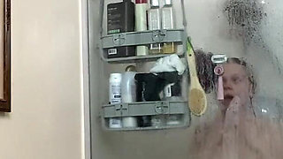 Blonde Gets Soapy & Horny in the Shower