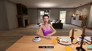 Mommy with big boobs brings the taste of seduction to playtime