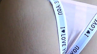Fingering Over My Panties & Masturbating with Tits Out & Ass Spreading in Doggy