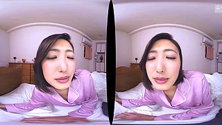 Japanese milf kitchen: Doggy, Big Ass  Asian VR Porn
