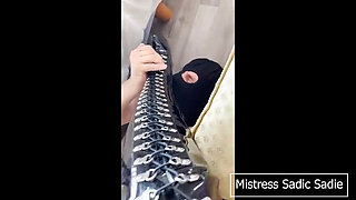 Domination in Red Lingerie