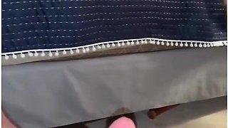 Hot Wifes First Time Cuckolding Hubby! Hubby Cums In 30 Secs :)