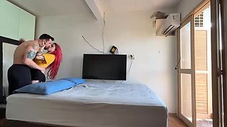 Neighbor Watches Camila Vegas Anal Fuck and Sloppy Blowjob Homemade