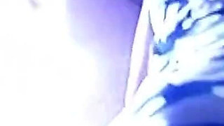 Skinny Brunette Dildo Stretches Her Dripping Wet Pussy