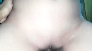 Shy little latina fucks breast cock and asks for milk