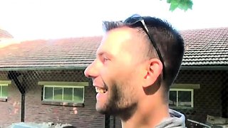 Celia - French Beautician Gets A Good Fuck Outside
