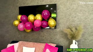 Stepson Fucks His Stepmom And His Stepsister - Cory Chase