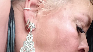 Pierced Cock Gets Blown Deep