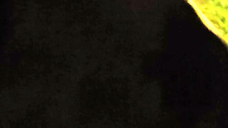 Naked walk in the dark