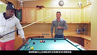 Shewillcheat - small wifey rails bbc