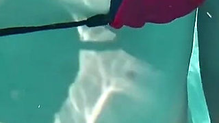 Artemisia Love Showing Her Perfect Big Tits Underwater and Outdoor