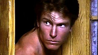 Close up with blonde hottie blowing a large dick