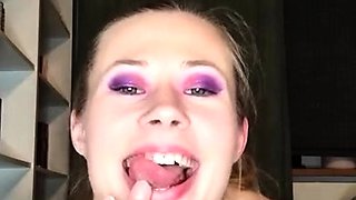 Pussy licking close up show teen showing pussy