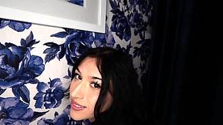 BJRAW Alexa Chains covered with a HUGE facial cumshot