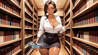 Horny Peruvian Librarian Fucked at Work