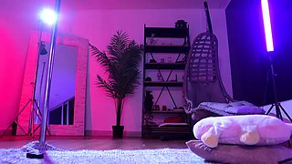 Big titted blonde milf solo toying