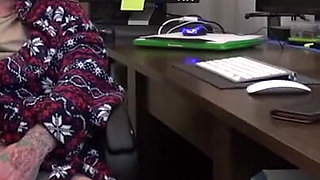 Tattooed pierced Jess Scotland fucked from Luke Hotrods big cock