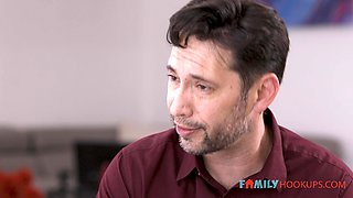 Aubree Valentine Charms with Sweet Passion in Family Heat