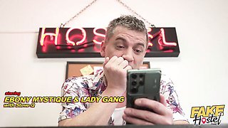 Watch comely Steve Q and Ebony Mystique's movie