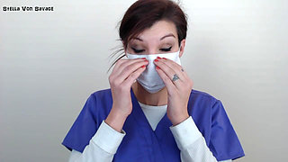 Milking Procedure Handjob - Latex Gloves