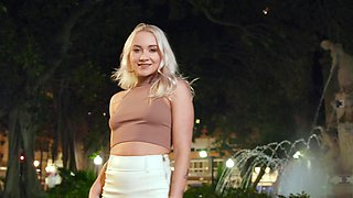 Marilyn's tight ass devours Christian's massive cock in raw passion